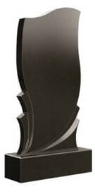 Модель памятника №86 вертикальный, современный, прямоугольный, женский